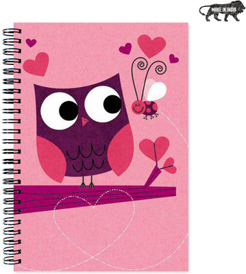 

VenTechno A5 Diary(Cute Designer Wirebound Ruled Paper Sheets Personal and Office Stationary Notebooks Diary, Multicolor)