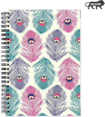 

VenTechno A5 Diary(Cute Designer Wirebound Ruled Paper Sheets Personal and Office Stationary Notebooks Diary, Multicolor)