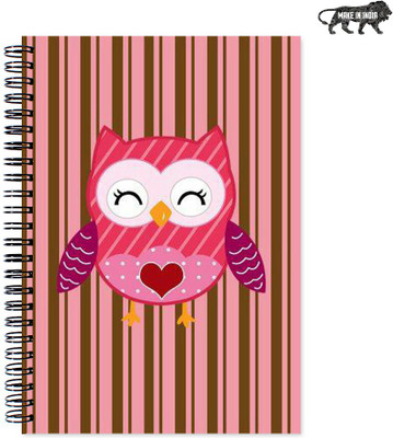 

VenTechno A5 Diary(Cute Designer Wirebound Ruled Paper Sheets Personal and Office Stationary Notebooks Diary, Multicolor)