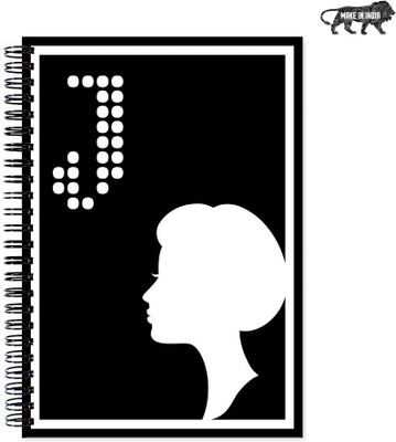 

VenTechno A5 Diary(She 'J' A5 Designer Wirebound Ruled Paper Sheets Personal and Office Stationary Notebooks Diary, Multicolor)