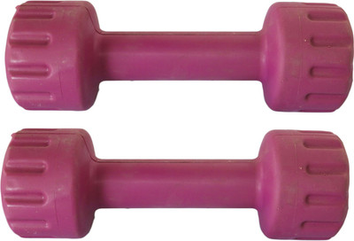 

Royal 1Kg 2Pc PVC Dumbbell Maroon1 Fixed Weight Dumbbell(2 kg)