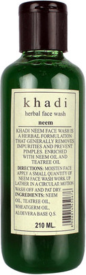 

Khadi Natural NEEM 1 Face Wash(210 ml)