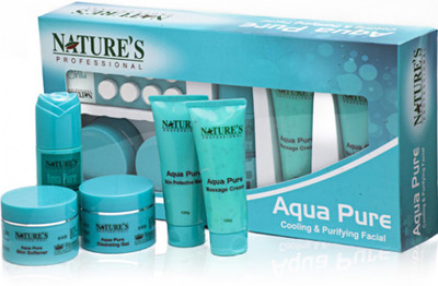 

Nature's Professional Aqua Pure Cooling and Purifying Facial 600 ml(Set of 5)