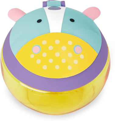 

Skip Hop Baby Zoo Little Kid and Toddler Snack Cup with Snap Top Lid and No Spill Opening, Multi, Unicorn - Rubber/Plastic(Multicolor)