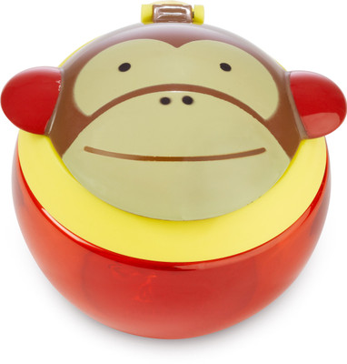 

Skip Hop Baby Zoo Little Kid and Toddler Snack Cup with Snap Top Lid and No Spill Opening, Multi, Marshall Monkey - Rubber/Plastic(Multicolor)