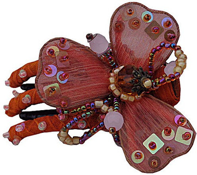 

Trendeela.com Feriha Handmade Stylish Hair Claw(Orange)