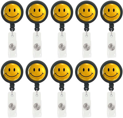 

TheFlauntStore Plastic ID Badge Holder(Pack of 10)
