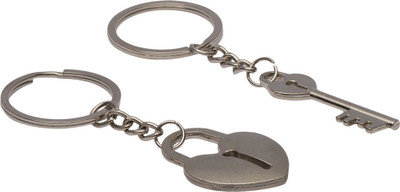 GELILIA Heart & Key For Lovers Key Chain