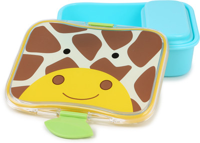 

Skip Hop Zoo Lunch KIT - Giraffe 2 Containers Lunch Box(700 ml), Multicolor