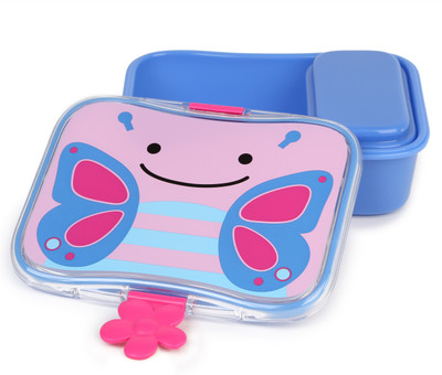 

Skip Hop Zoo Lunch KIT - Butterfly 2 Containers Lunch Box(700 ml), Multicolor