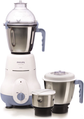 PHILIPS HL1643/04 600 W Mixer Grinder (3 Jars, Blue)