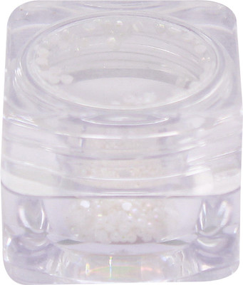 

Ear Lobe & Accessories Personal/Professional super nail Art Glitter shimmer NO=14(White)