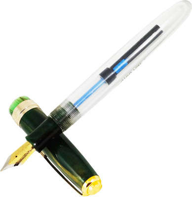 

Auteur Special Designer Collection Marble finish Acrylic Demonstrator Three in One Ink System (Cartridge, Eye Dropper and Converter Pump) Fountain Pen