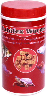 

toya Tubifex Worms Mealworm 100 g Dry Fish Food