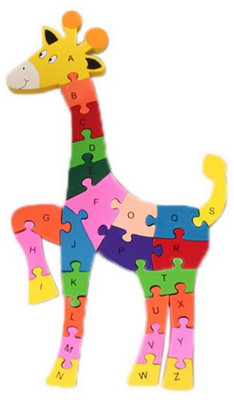 

Neo Gold Leaf Giraffe Puzzle(26 Pieces)