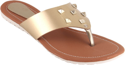 

Mozi Women Gold Flats