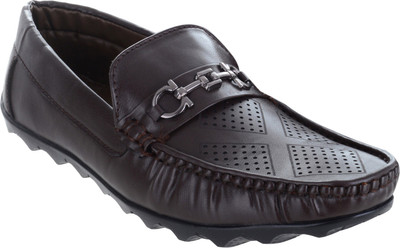 

Feetzone Shoes Loafers For Men(Brown