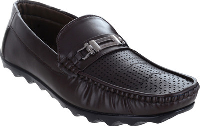 

Feetzone Shoes Loafers For Men(Brown