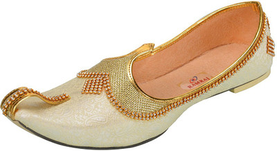 

Ramraj Wedding & Sherwani Slip On For Men(Gold, Golden