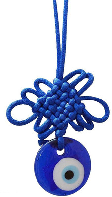 

Vyne Vyne evil eye for Car and Door Hanging Gift Item 9 cm For Good Luck & Brings Prosperity Decorative Showpiece - 6 cm(Ceramic, Blue)