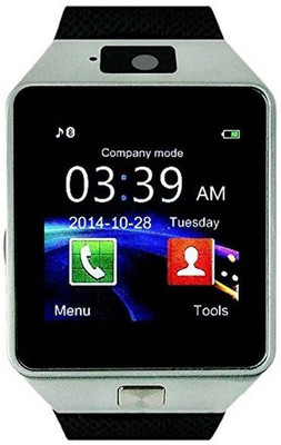 

Junaldo JN11 with SIM and Memory Card Slot and Fitness Tracker Black Smartwatch(Black Strap Free Size)