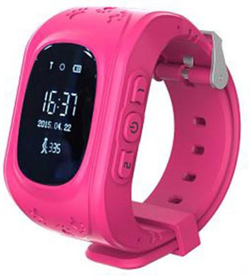 

Benison India ™ Anti-lost Kids Children Safe GPS LPS SOS Call for Android IOS Smartwatch(Pink Strap Free Size)