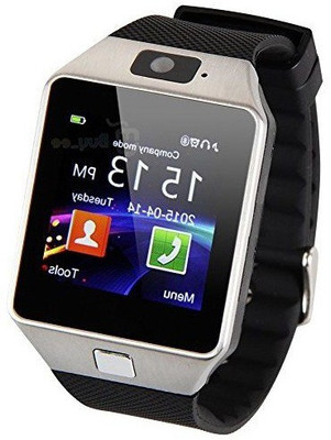 

SYL PLUS Smartwatch with calling function compatible with BLU Sport 4.5 Silver Smartwatch(Silver Strap Regular)