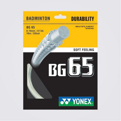 

Yonex Bg 65 0.70 Badminton String - 10 m(Multicolor)
