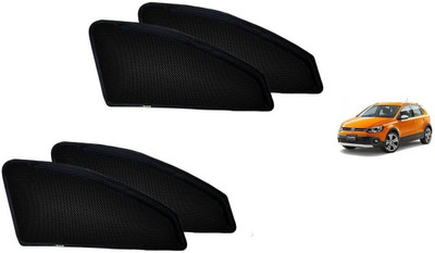 

Typhon Side Window Sun Shade For Volkswagen Polo Cross(Black)