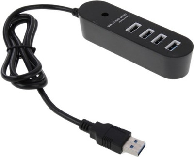 

ReTrack 1 TB Support 4 Port USB Hub(Black)