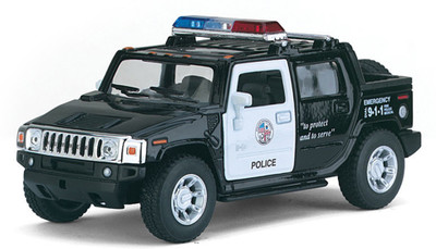 

Kinsmart 1:40 scale model Hummer H2 SUT Police Car toy for Kids from Smiles Creation (Multicolor).(Multicolor)