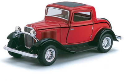 

Kinsmart 5" 1:34 Scale 1932 Ford 3-Window Coupe Car Toys for Kids from Smiles Creation (Multicolor)(Multicolor)