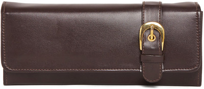 

Alessia74 Women Brown Genuine Leather Wallet(1 Card Slot)