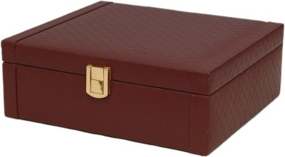 Borse BWC020 Watch Box(Brown, Holds 8 Watches)   Watches  (Borse)