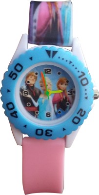 SS Traders New look Blue Frozen Watch  - For Girls   Watches  (SS Traders)