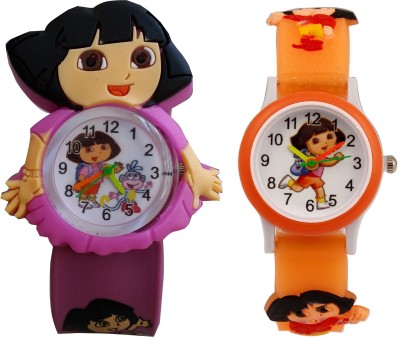 SS Traders Cute Dora Strap and Watch  - For Girls   Watches  (SS Traders)