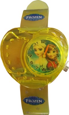 SS Traders Cute Green Glass Frozen Watch  - For Girls   Watches  (SS Traders)