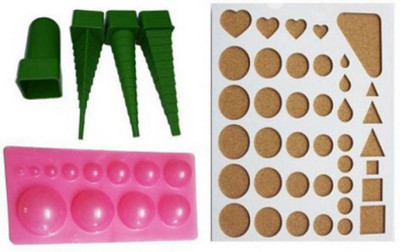 

Neo Gold Leaf Border Buddy,Big Quilling Board & Mold Combo Kit