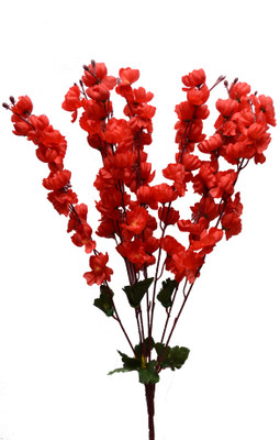 

Roopray Artificial Blossom Flower Bunch Red Orchids Artificial Flower(22.5 inch, Pack of 1)