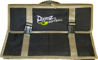 

Mangal Playerz 18 Softball 10 L Backpack(Black, Brown), Blackbrown