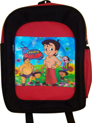 

Mangal Chota Bheem 7 L Backpack(Red, Black), Redblack