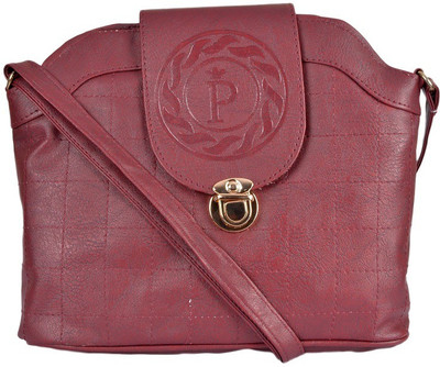 Parsley DNB31 Sling Bag(Maroon, 11 inch)