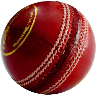 Tima League Special Leather Cricket Ball - Full Size (Pack of 3, Red) Cricket Leather Ball(Pack of 3, Red)
