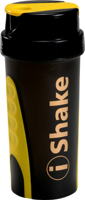 

Giftipedia Ronnie 600 ml Shaker(Pack of 1, Yellow), Black;yellow