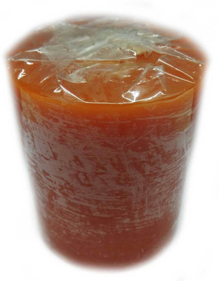 

Essence Herbals Scented Pillar Candle(Orange, Pack of 1)