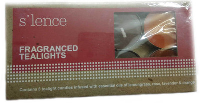 

Essence Herbals Tealight Candle(Multicolor, Pack of 8)