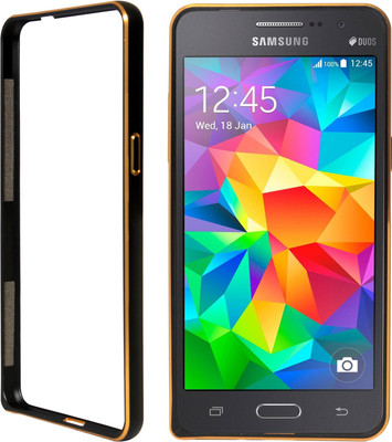 DMG Bumper Case for Samsung Galaxy Grand Prime(Black, Shock Proof)