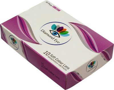 

Diamond Eye 5 Pair monthly contact lens Monthly Contact Lens(0, Honey, Pack of 10)