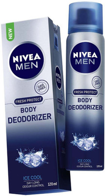 

Nivea Men Fresh Protect Ice Cool Body Spray - For Men(120 ml)
