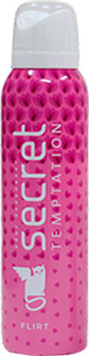 

Secret Temptation Flirt Deodorant Spray - For Women(150 ml)